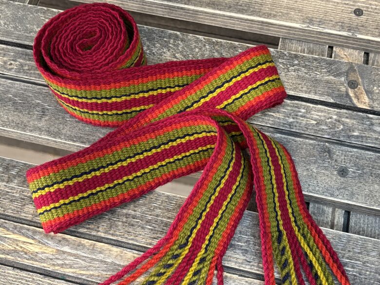 Vidzemes svītainā puišu josta #220